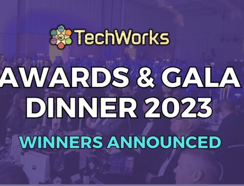 Silveray win the DESN Award at the TechWorks Awards 2023